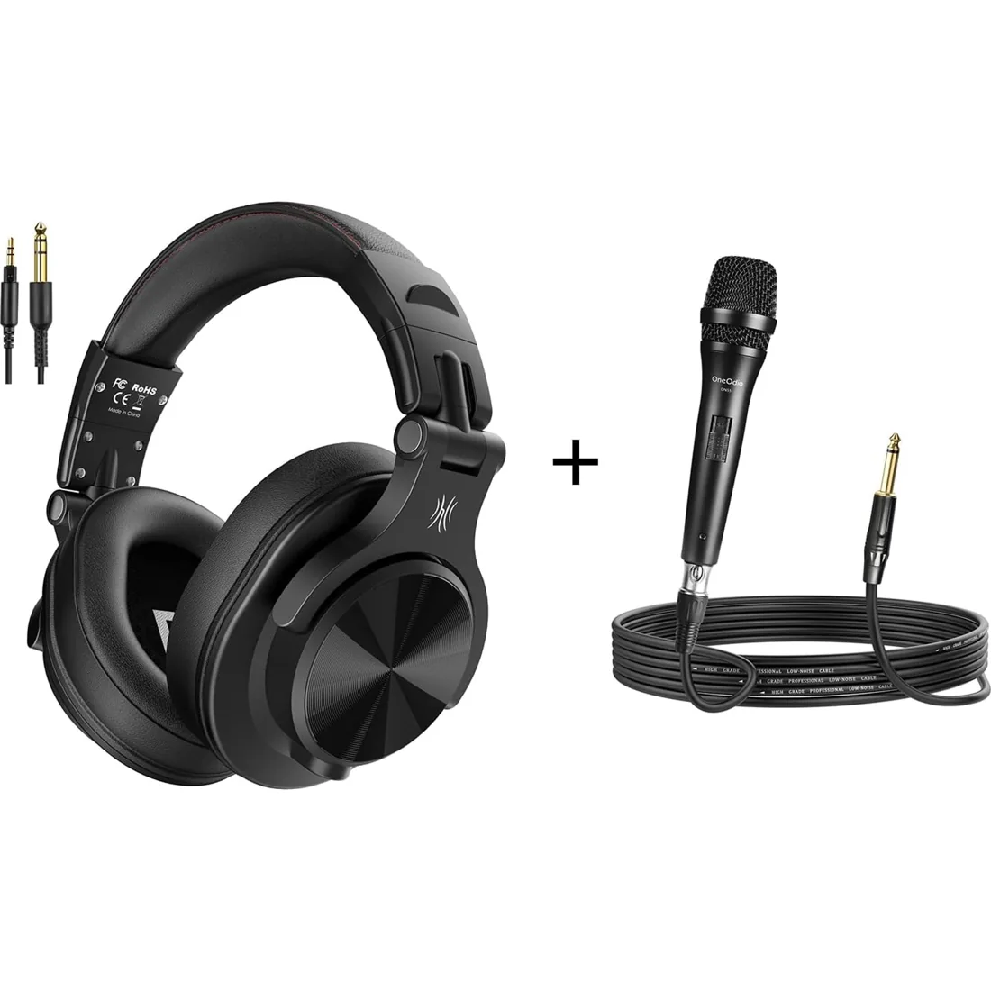 OneOdio Wired Headphone and Microphone Set — Headphones