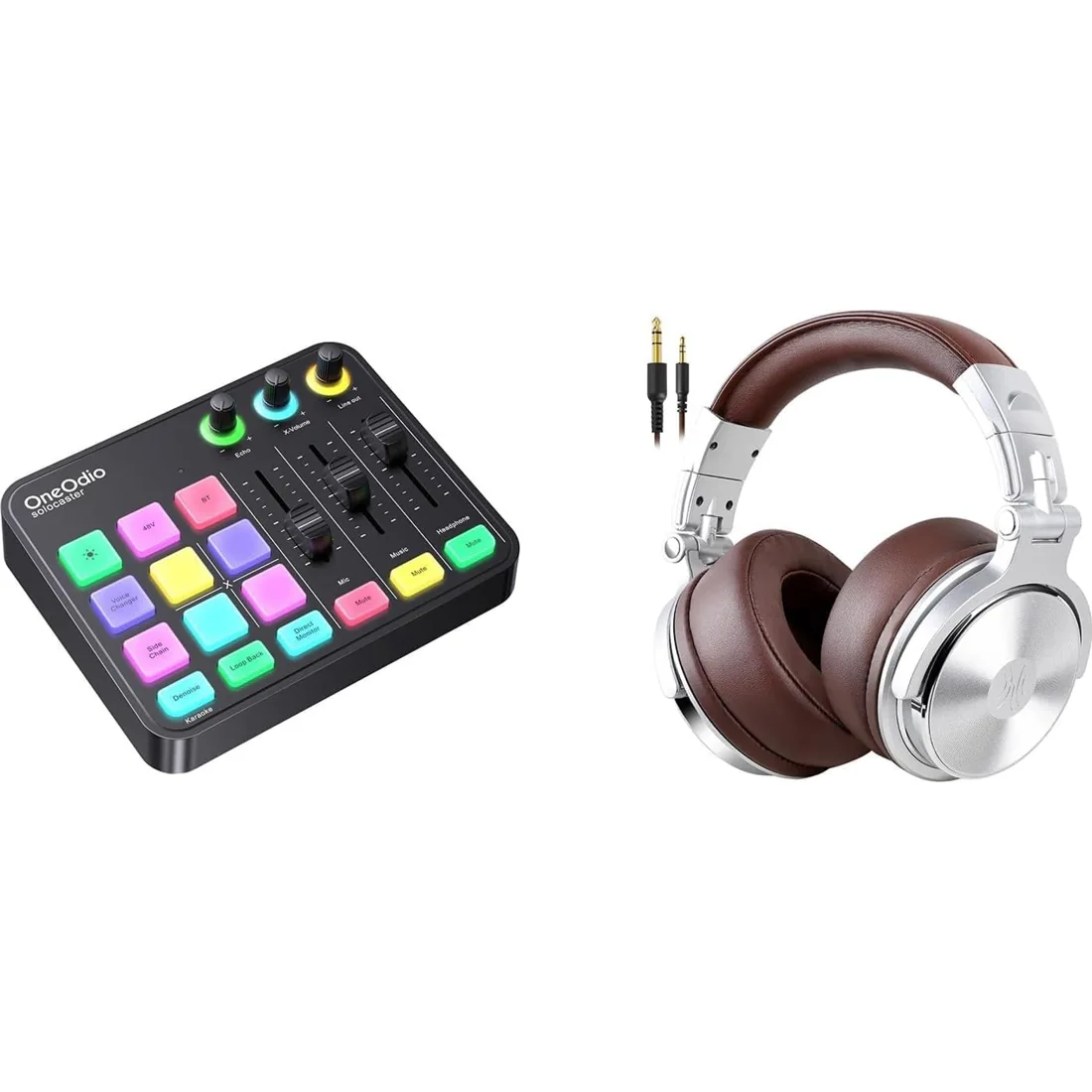OneOdio Pro-30 — Headphones + Solocaster mixer