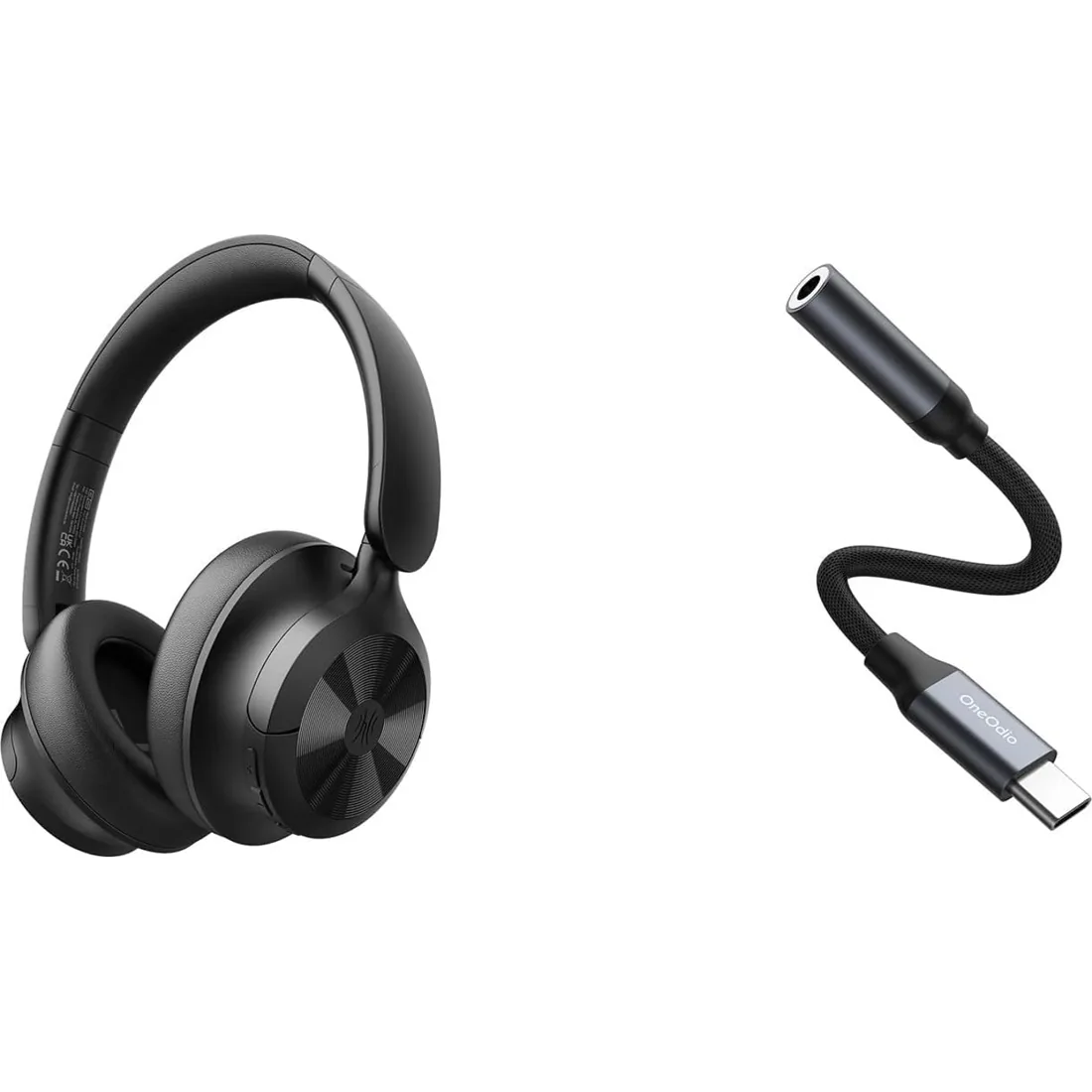 OneOdio Focus A1Pro — Headphones + USB-C adapter